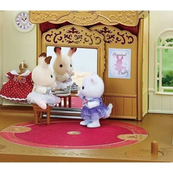 Calico Critters Ballet Theatre Japanese Packing Version w/1 Critter New in Box - Picture 8 of 16